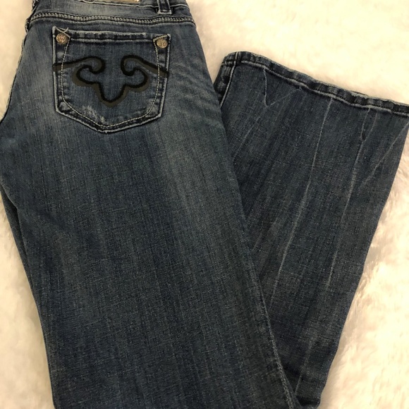 ReRock for Express Bootcut Jeans - Size 4S - Picture 1 of 3